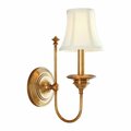 Hudson Valley Yorktown 1 Light Wall Sconce 8711-AGB